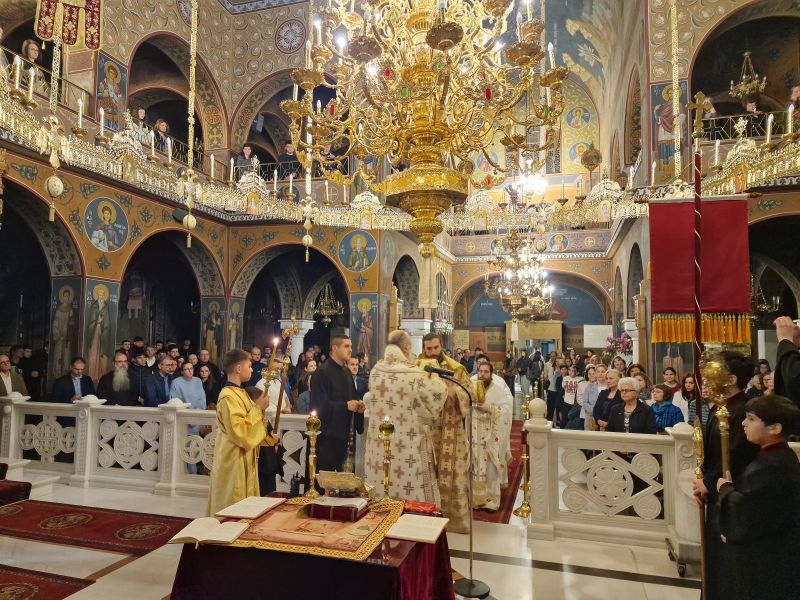 Θεία Λειτουργία για τους εξεταζομένους μαθητές
